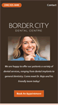 Mobile Screenshot of bordercitydentalcentre.com